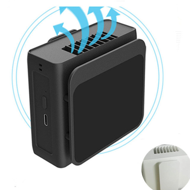 Многофункциональный личный ремень вентилятор висящий на шее талия клип вентилятор встроенный 5000mAh батарея 5V USB портативные носимые вентиляторы