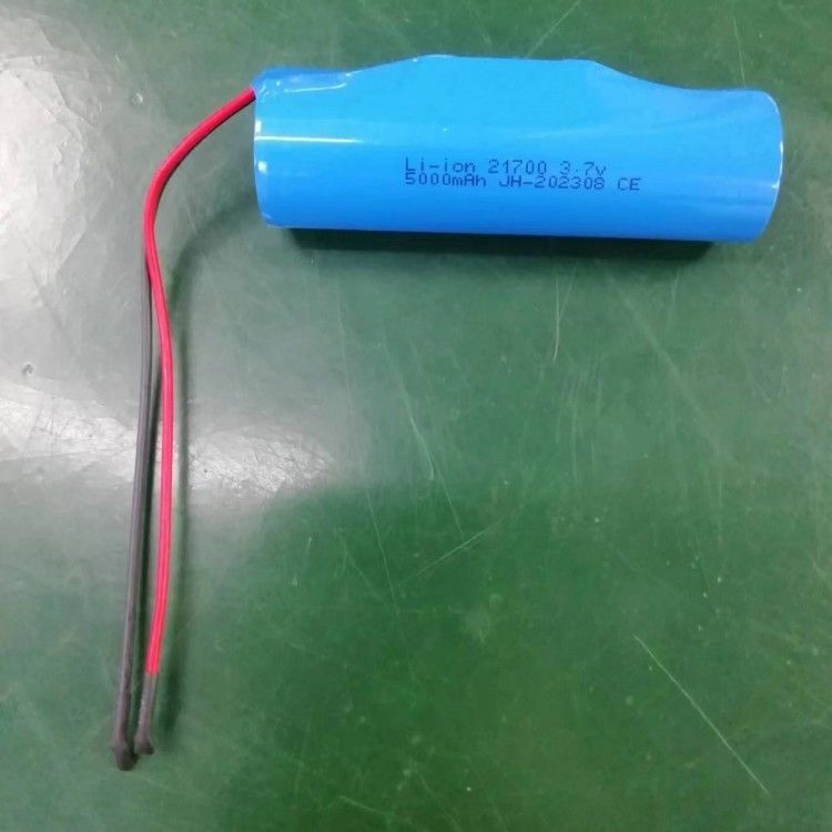 3.7V 5000mAh 21700 Пакет с PCB и ведет 20 AWG для электронного устройства