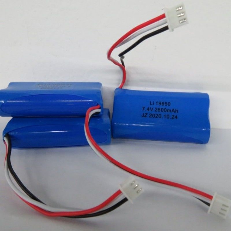7.4В 2600mAh 18650 батарейки с 3 приводами и 3-прикольным контактом для POS-машины