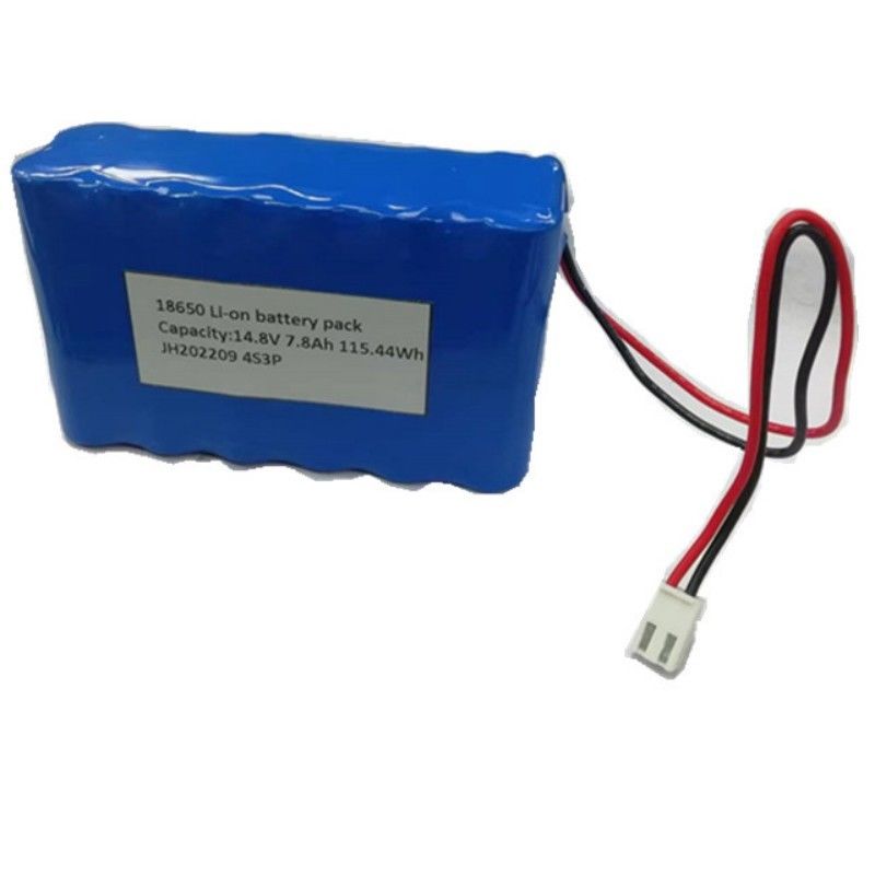18650 Батарея 4s3p 14.8V 7.8Ah Батарея с 2-контактным контактом для светодиодных ламп