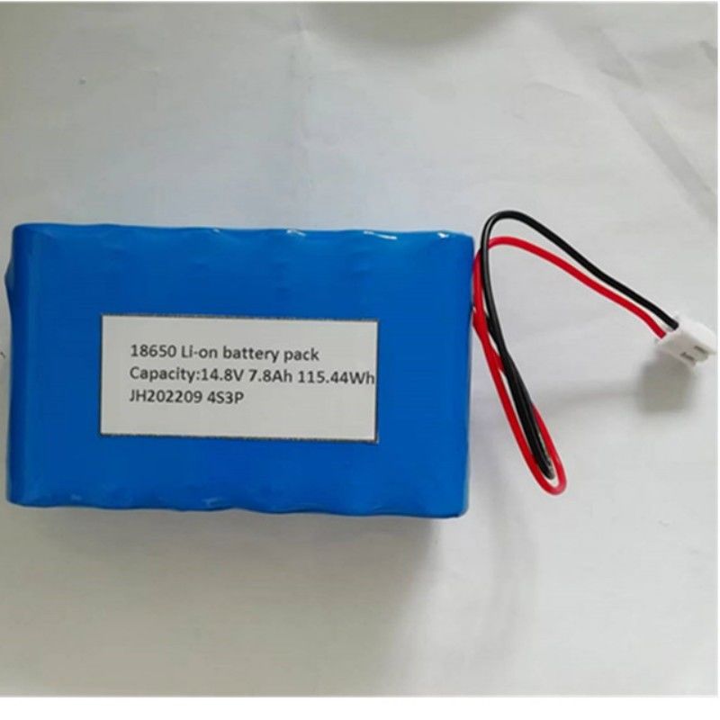 18650 Батарея 4s3p 14.8V 7.8Ah Батарея с 2-контактным контактом для светодиодных ламп