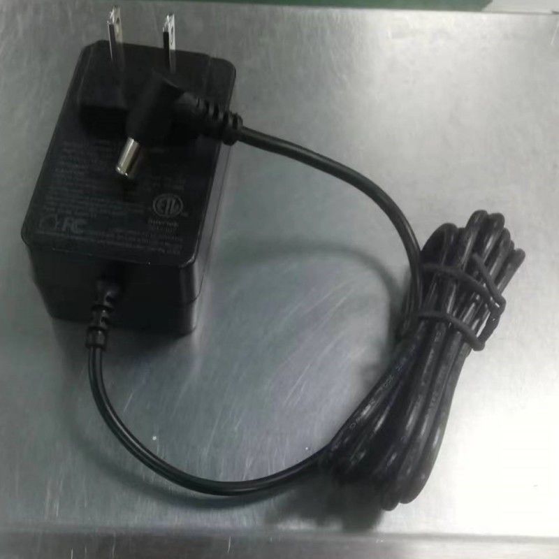 Зарядное устройство 12В 2А US Plug DC Bend Head 90° 2,1 мм Баррель Jack Two Amp