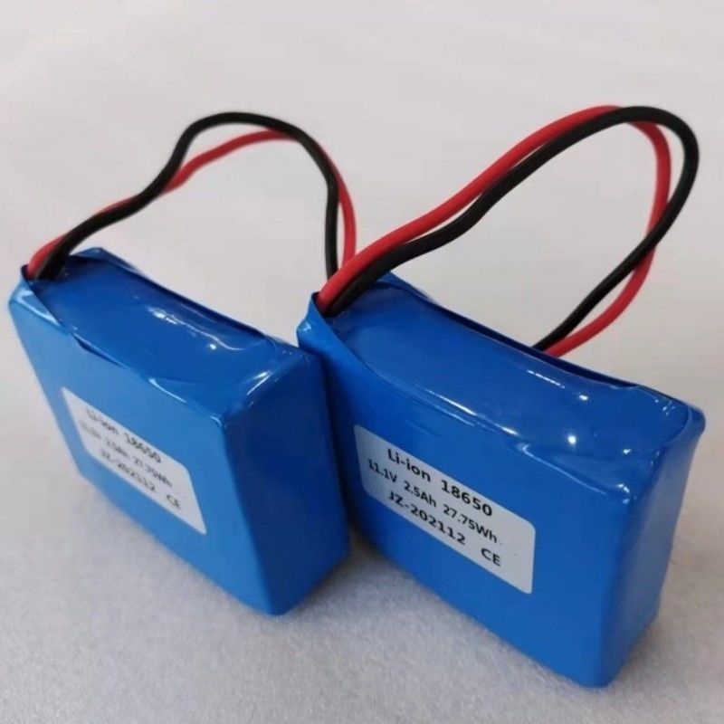 Аккумуляторная батарея высокого разряда 3S1P 18650 2500mAh 8C 11,1V Аккумуляторы для медицинских устройств