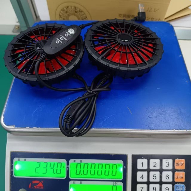 Прохладитель куртки 12 В Вентилятор USB Управление скоростью ветра 12 В Высокий 9 В Средний 5 В Низкий