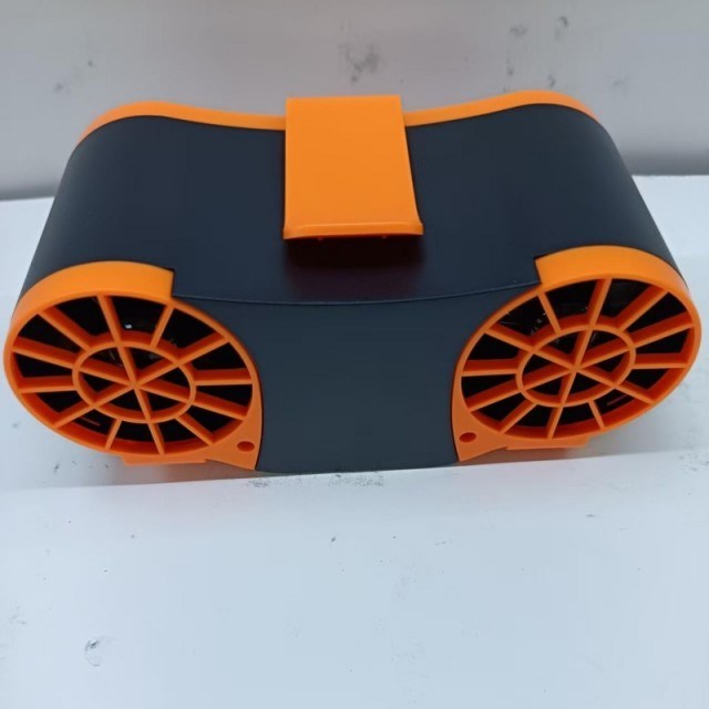 Портативный поясной вентилятор с аккумулятором 20000 мАч, 6 уровней регулировки скорости и функцией Power Bank