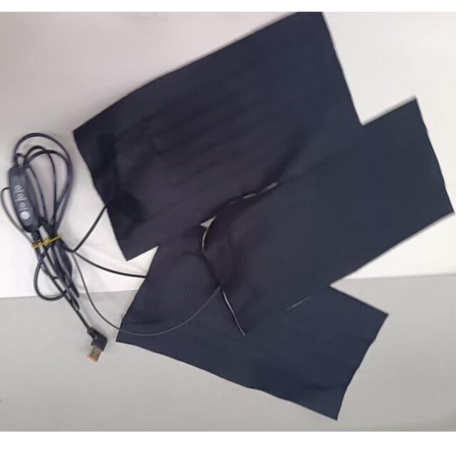 Грелка для тела 30x15см 3 в 1, 12В, тканевый обогреватель с USB-контроллером для подогрева сиденья